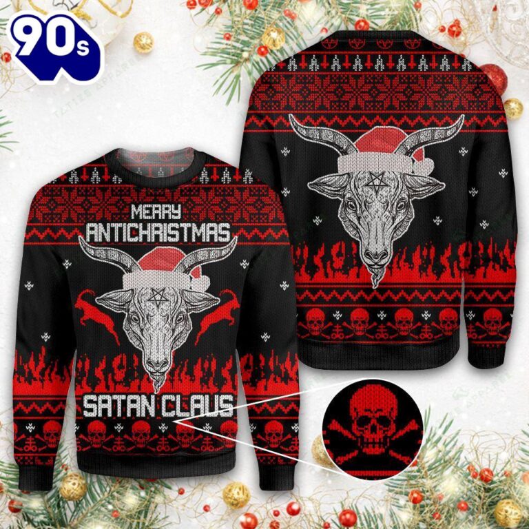 Couplesa satan sweater christmas
