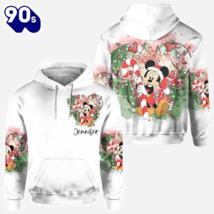 Merry Christmas - Personalized Magic Mickey Mouse All Over Shirt