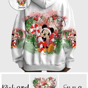 Merry Christmas - Personalized Magic Mickey Mouse All Over Shirt