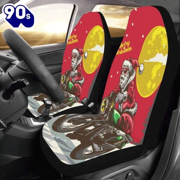 Merry Christmas Santa Racer Car Seat Covers  Gift Xmas