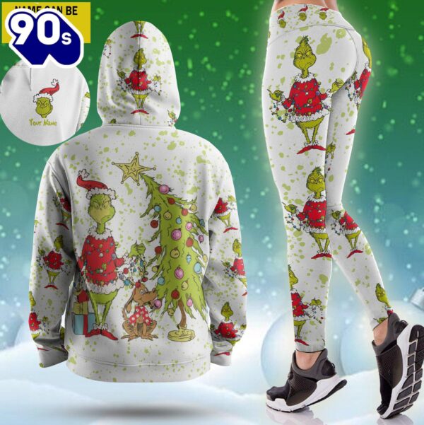 Merry Grinch Chirstmas – Combo Hoodie and Legging Xmas Custom