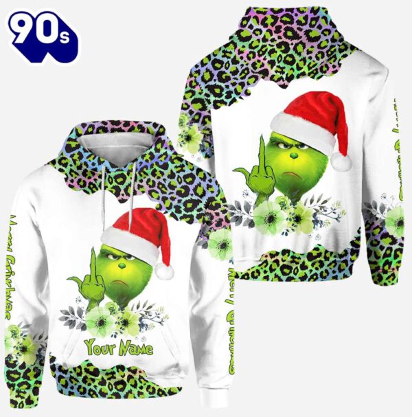 Merry Xmas Hologram – Personalized Stole Christmas Hoodie and Leggings