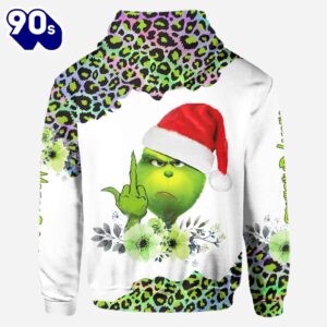 Merry Xmas Hologram - Personalized Stole Christmas Hoodie and Leggings