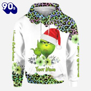 Merry Xmas Hologram - Personalized Stole Christmas Hoodie and Leggings