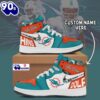 Miami Dolphins Air Jordan 1 Shoes