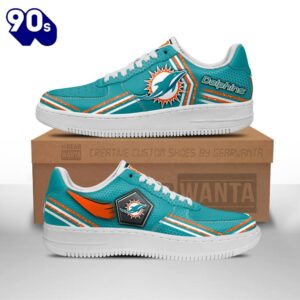 Miami Dolphins Air Sneakers Custom…