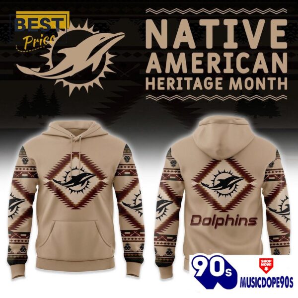 Miami Dolphins NFL America Native Hoodie, Jogger, Cap