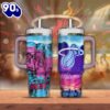 Miami Heat NBA Custom Stanley Quencher 40oz Stainless Steel Tumbler