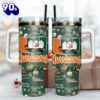 Miami Hurricanes NCAA Sport Custom Stanley Quencher 40oz Stainless Steel Tumbler  For Fans