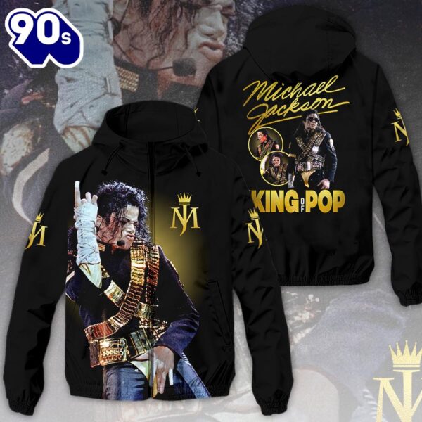Michael Jackson 3D Windbreaker Jacket For Man And Women