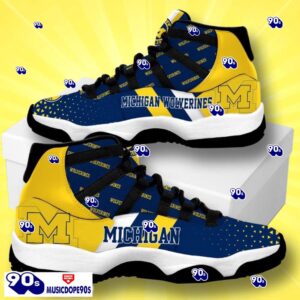 Michigan Wolverines Football Team Air Jordan 11 Best Sneakers For Men Women Fans