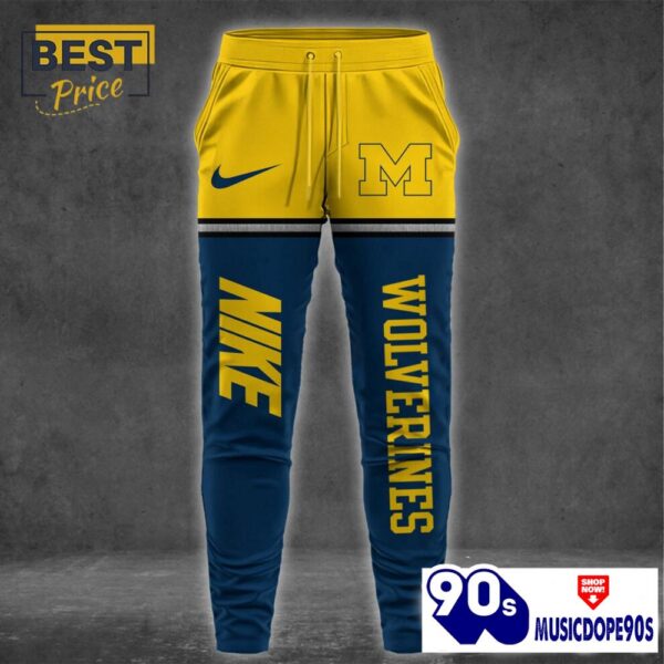 Michigan Wolverines NCAA Hoodie And Pants