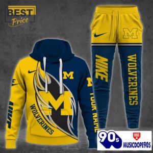 Michigan Wolverines NCAA Hoodie And Pants