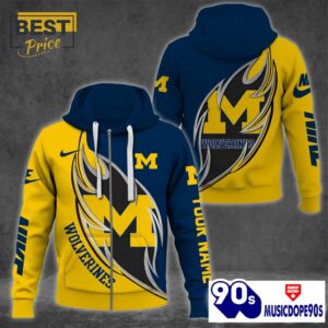 Michigan Wolverines NCAA Hoodie And Pants