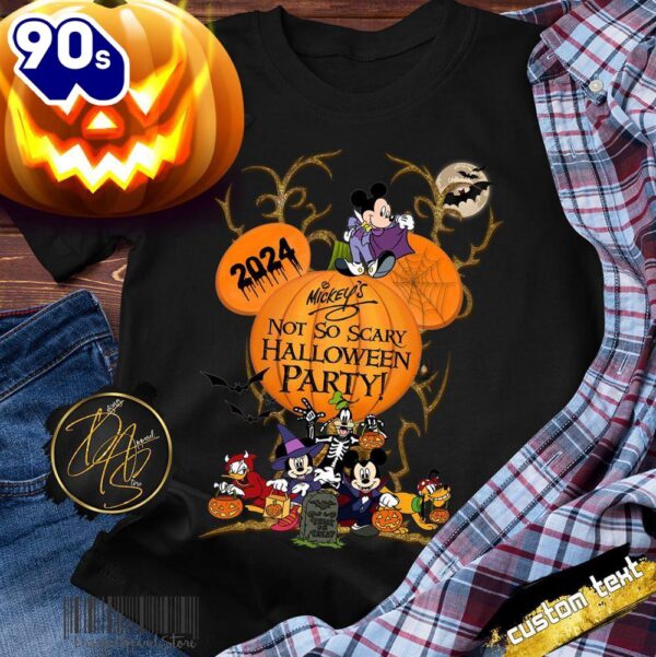 Mickey and Friends Halloween Shirt Disneyworld Halloween T-shirt