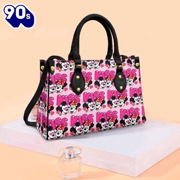 Mickey And Minnie Disney Kiss Fashion Lady Handbag