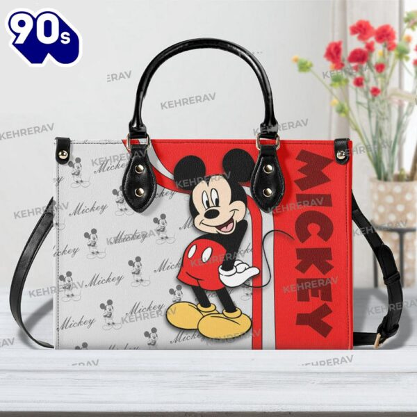 Mickey Cute Leather bag Handbag