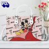 Mickey Funny Leather Handbag