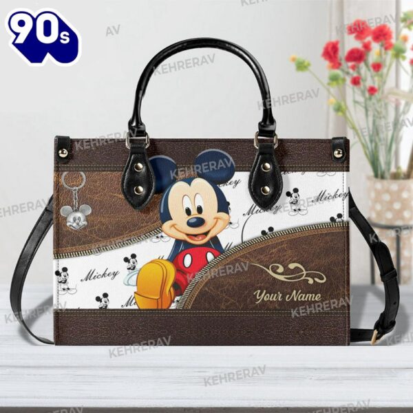 Mickey Funny Leather Vintage Bag