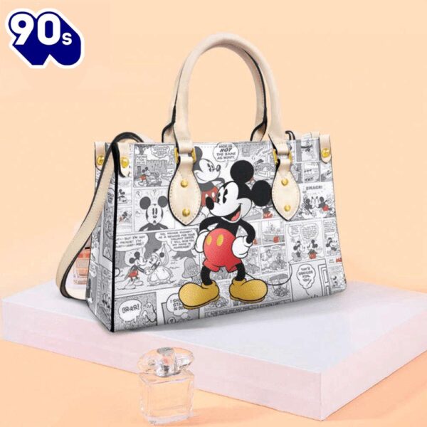 Mickey Lover Leather Bag Handbag