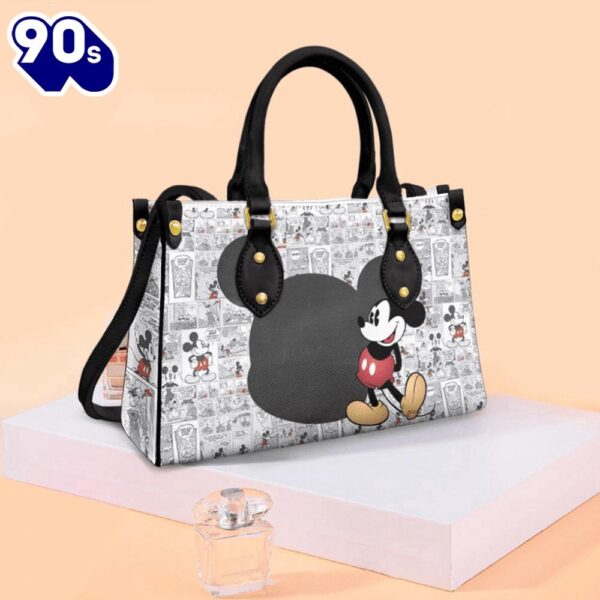 Mickey Mouse Comic Leather Bag Handbag