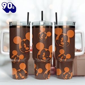 Mickey Mouse Disney Cartoon Leather…