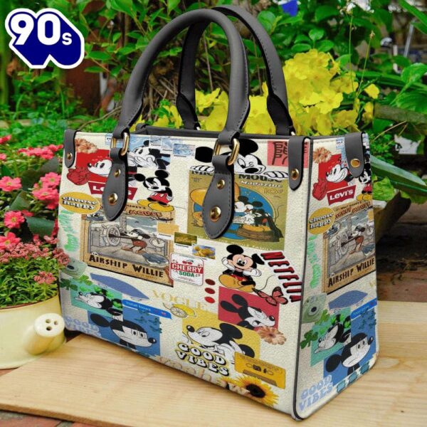 Mickey Mouse Disney Lover Fashion Lady Handbag