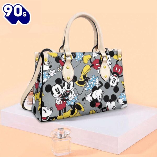 Mickey Mouse Leather Bag Handbag Bag For Women