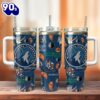 Minnesota Timberwolves Basketball NBA Sport Custom Stanley Quencher 40oz Stainless Steel Tumbler