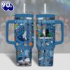 Minnesota Timberwolves NBA Custom Stanley Quencher 40oz Stainless Steel