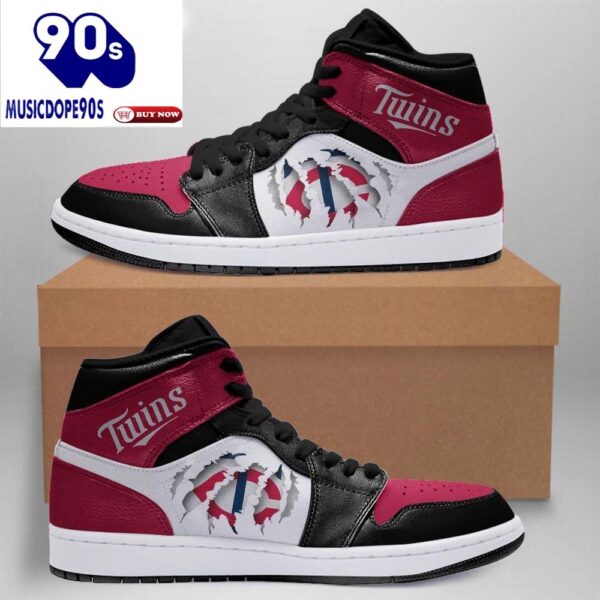 Minnesota Twins Air Jordan Shoes Sport Sneakers, Best Gift For Men And Women