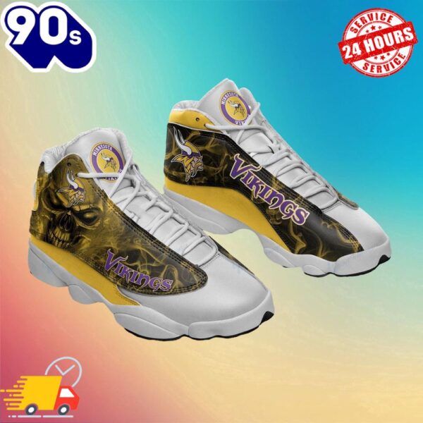Minnesota Vikings Air Jordan 13 Sneakers