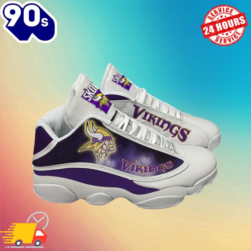 Minnesota Vikings Form Air Jordan 13 Sneakers Minnesota Vikings Form Air Jordan 13 Sneakers