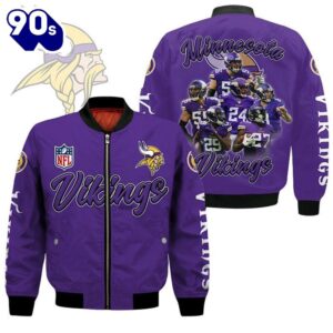 Minnesota Vikings Players Nfl Bomber…