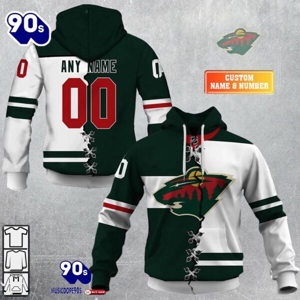 Minnesota Wild Personalized NHL Mix Jersey