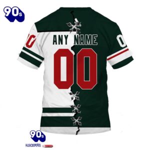 Minnesota Wild Personalized NHL Mix Jersey