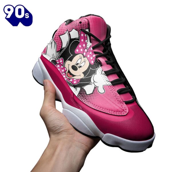 Minnie Air Jordan 13 Sneakers Custom Comic Style Shoes