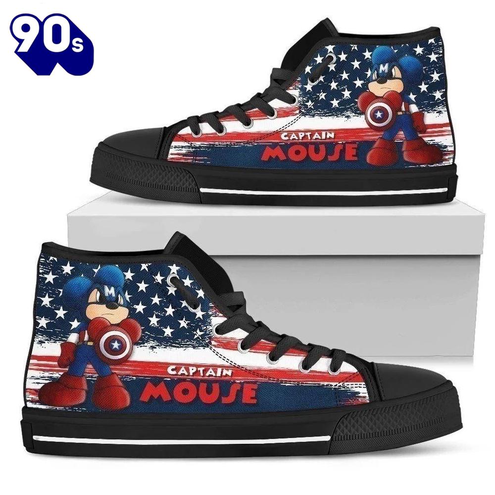 Minnie Mouse Disney Cartoon High Top Shoes Stylish High Tops For Fans New Canvas Shoes Minnie Mouse Disney Cartoon High Top Shoes Stylish High Tops For Fans New Canvas Shoes