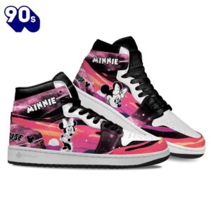 Minnie Silhouette J1 Shoes Custom For Fans Sneakers