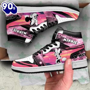 Minnie Silhouette J1 Shoes Custom For Fans Sneakers