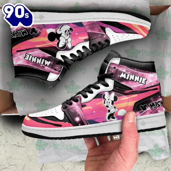 Minnie Silhouette J1 Shoes Custom For Fans Sneakers