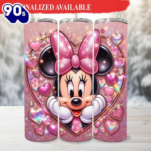 Minnie Tumbler Minnie Valentines 20 oz Skinny Tumbler Minnie Tumbler Minnie tumbler