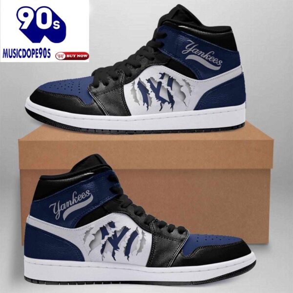 MLB New York Yankees Air Jordan Shoes Sport, Best Gift For Men And Women