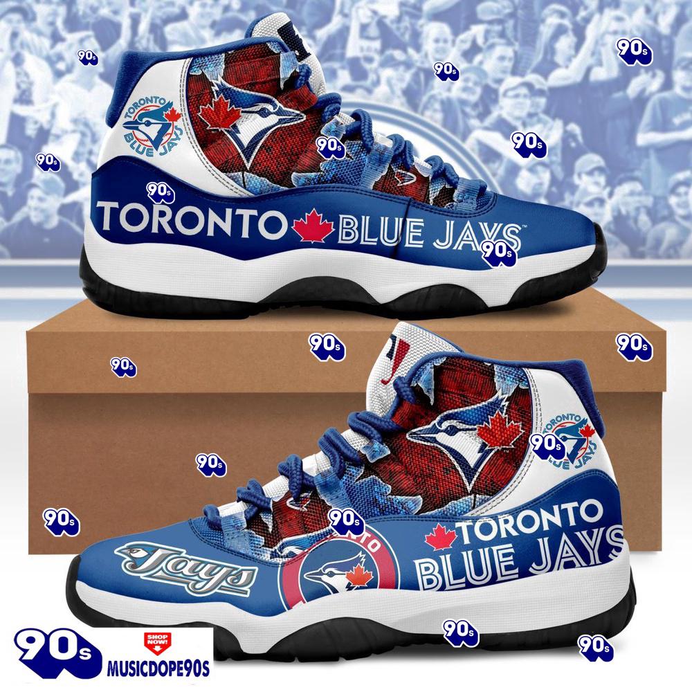 MLB Toronto Blue Jays Air Jordan 11 Shoes MLB Toronto Blue Jays Air Jordan 11 Shoes