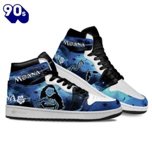 Moana Silhouette J1 Shoes Custom For Fans Sneakers