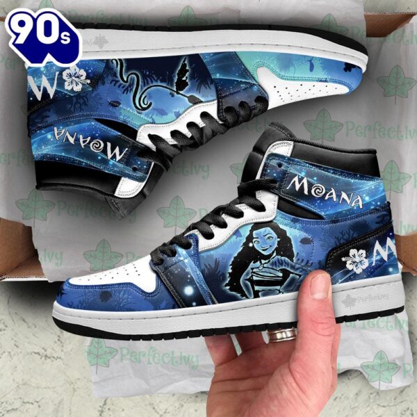 Moana Silhouette J1 Shoes Custom For Fans Sneakers