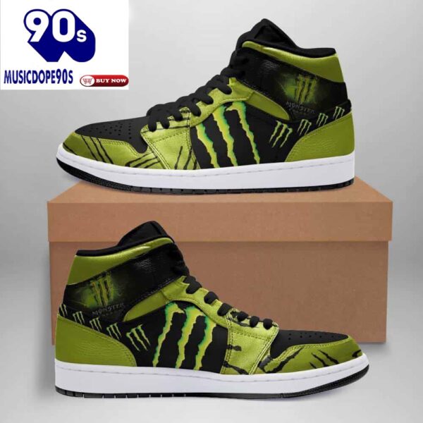 Monster Energy Air Jordan Shoes Sport Sneakers, Best Gift For Men And Women