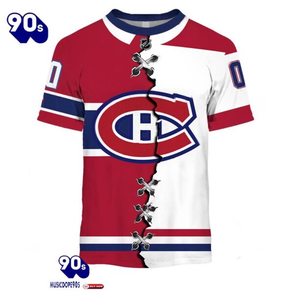 Montreal Canadiens Personalized NHL Mix Jersey