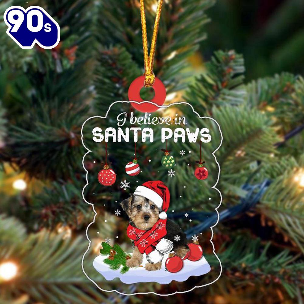 Morkie Christmas Ornament, Gift For Christmas Morkie Christmas Ornament, Gift For Christmas