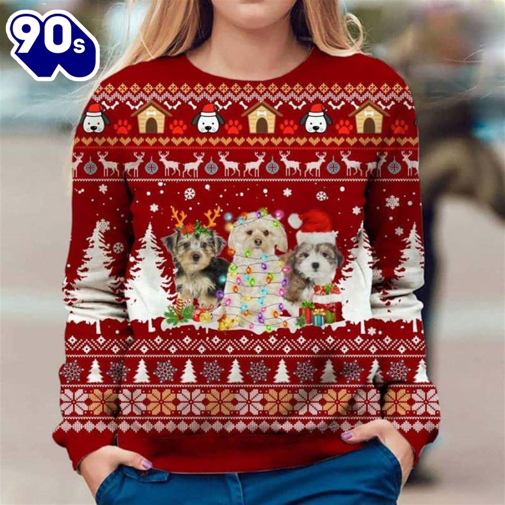 Morkie Ugly Premium Sweater Morkie Ugly Premium Sweater